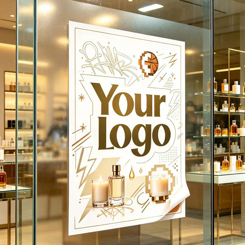 Perfume In Fragrance Shop - Any Size 100cm Custom Sticker, Fragrance