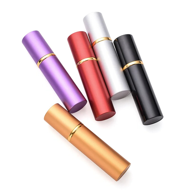 Perfume Travel Set - 5pcs 10ml Aluminum Perfume Bottle Refillable