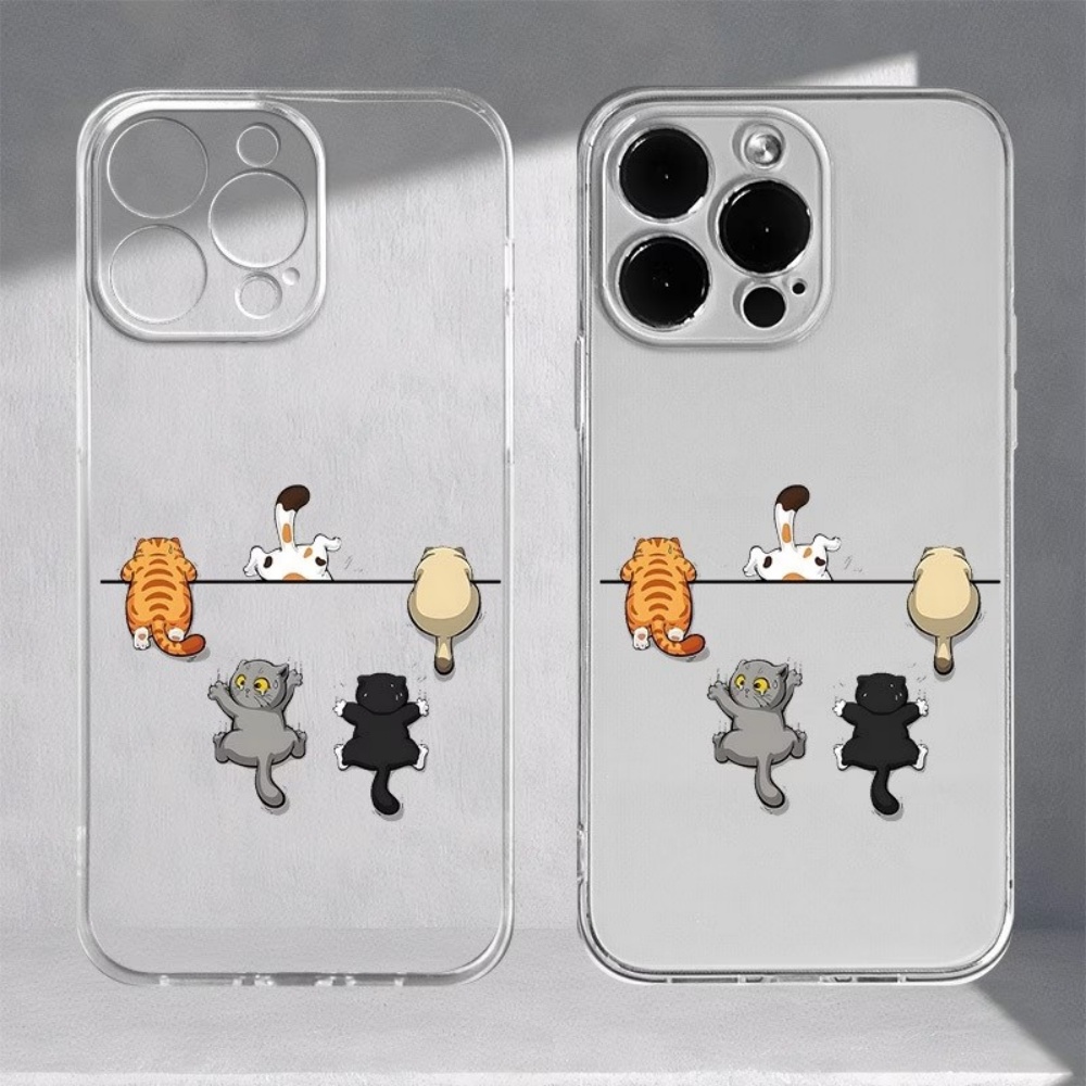 Perfume Pure Xs - Five Cute Cat Pattern Phone Case