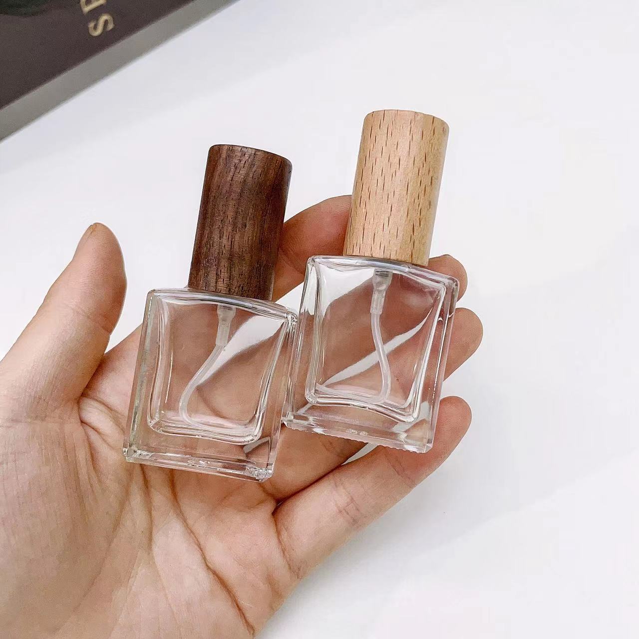 Perfume Fragrance Refill - 10ml Transparent Thick Glass Perfume Spray