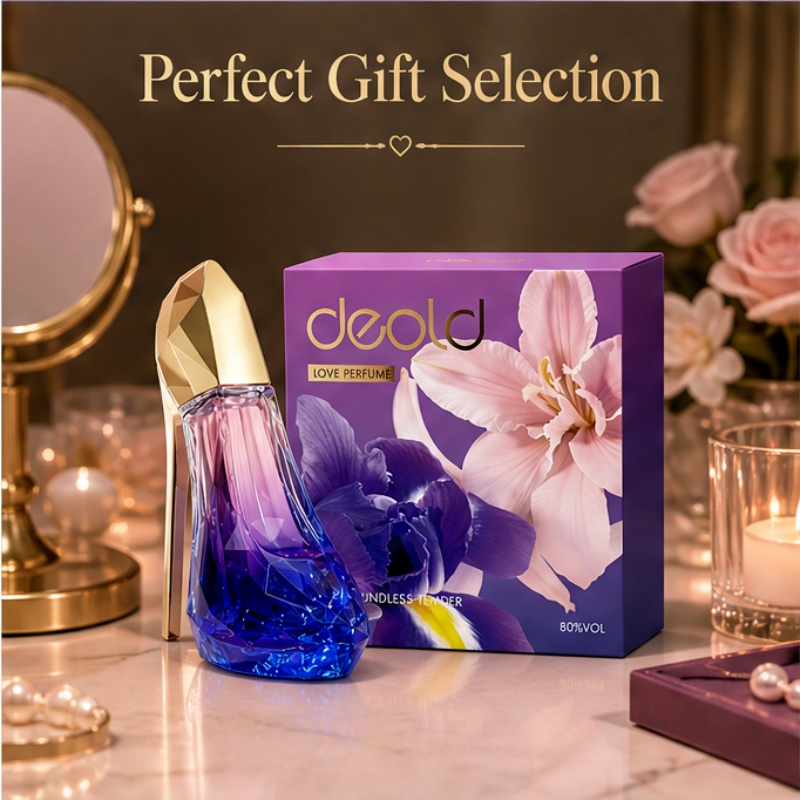 Perfume Fragrance Blue - Women's perfume stiletto heels design with