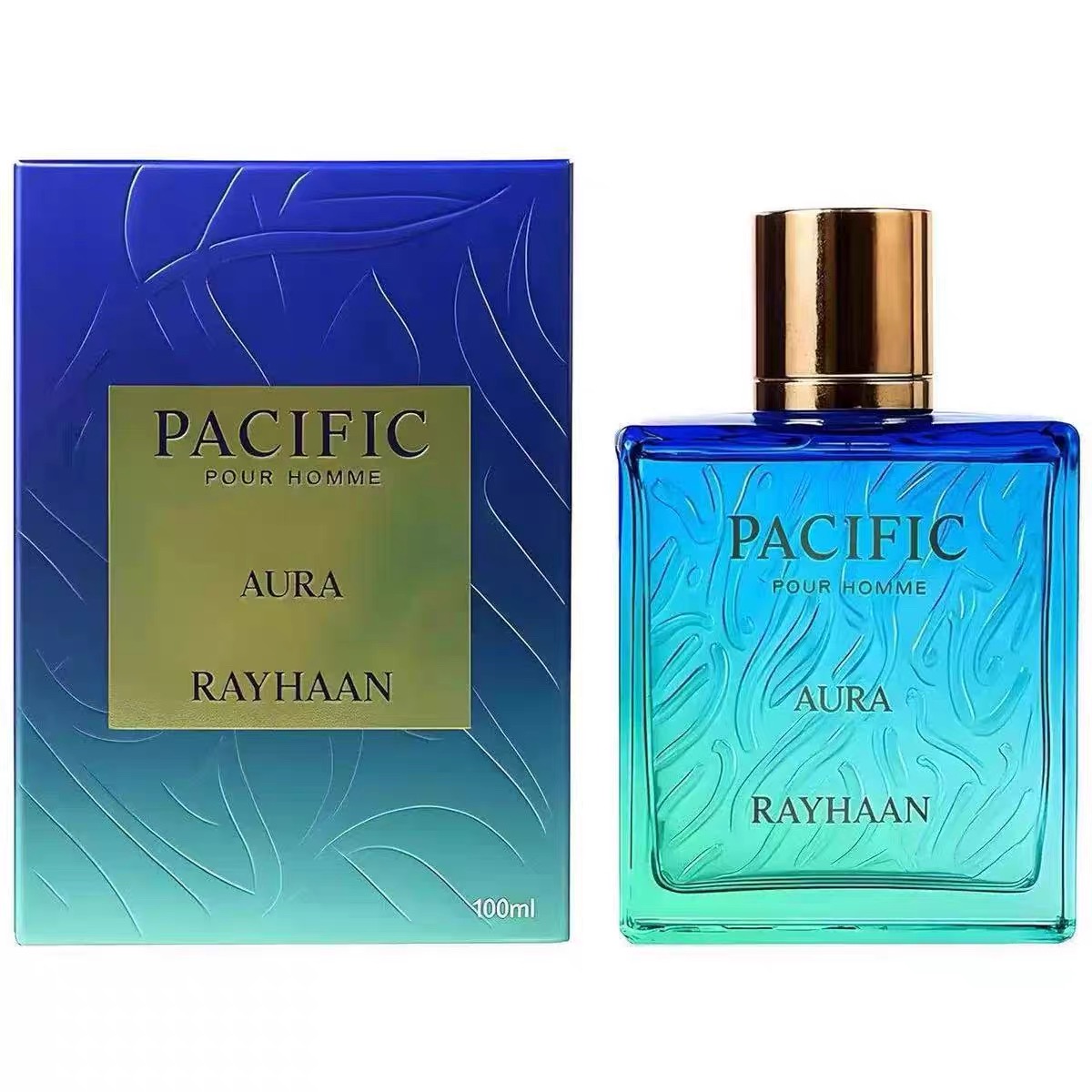 Rayhaan Pacific Aura Pour Homm - Perfume Fragrance Blue 评论和价格