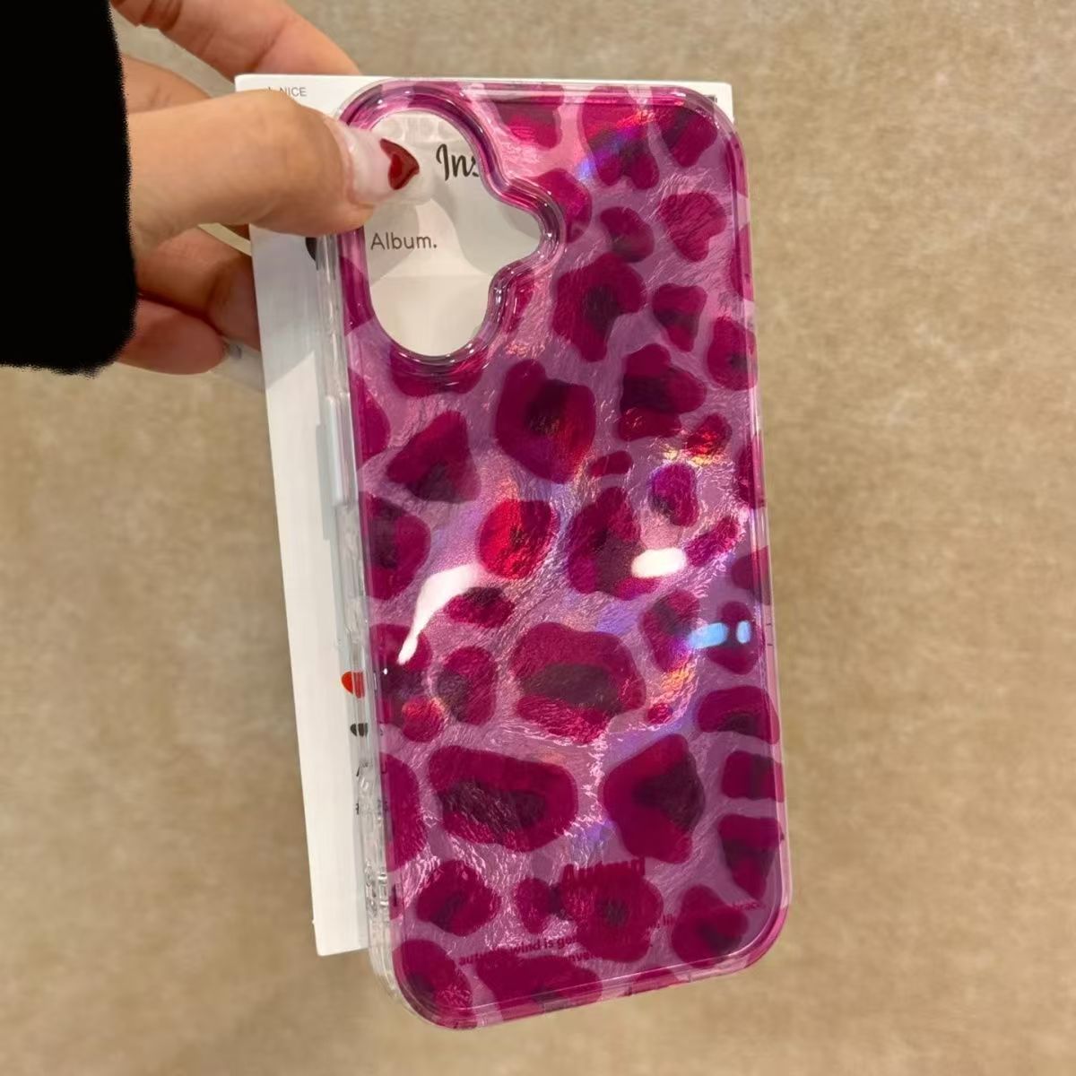 Purple Leopard Print Phone Cas - Perfume Pure Xs 评论和价格