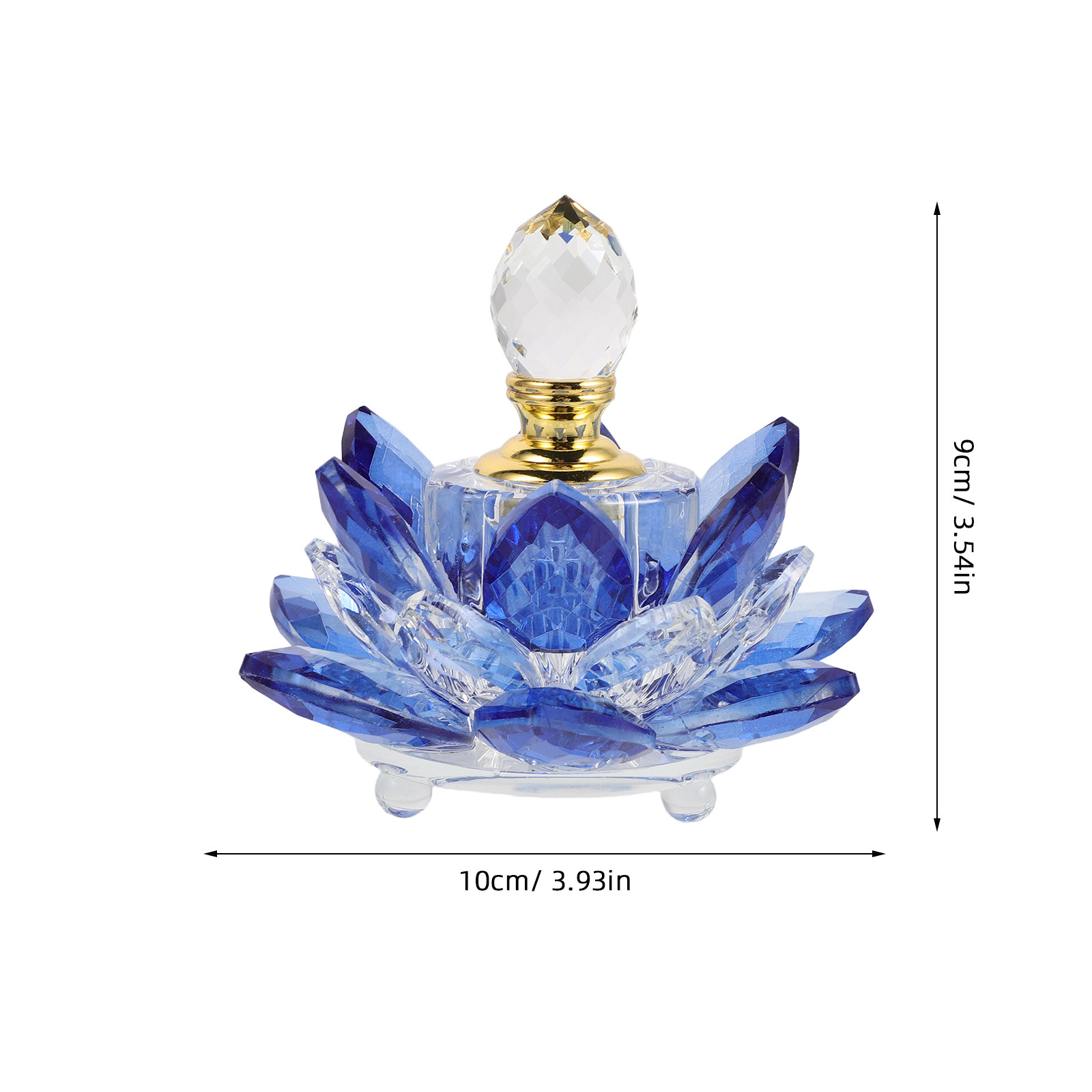 Crystal Lotus Flower Refillabl - Perfume Fragrance Blue 评论和价格