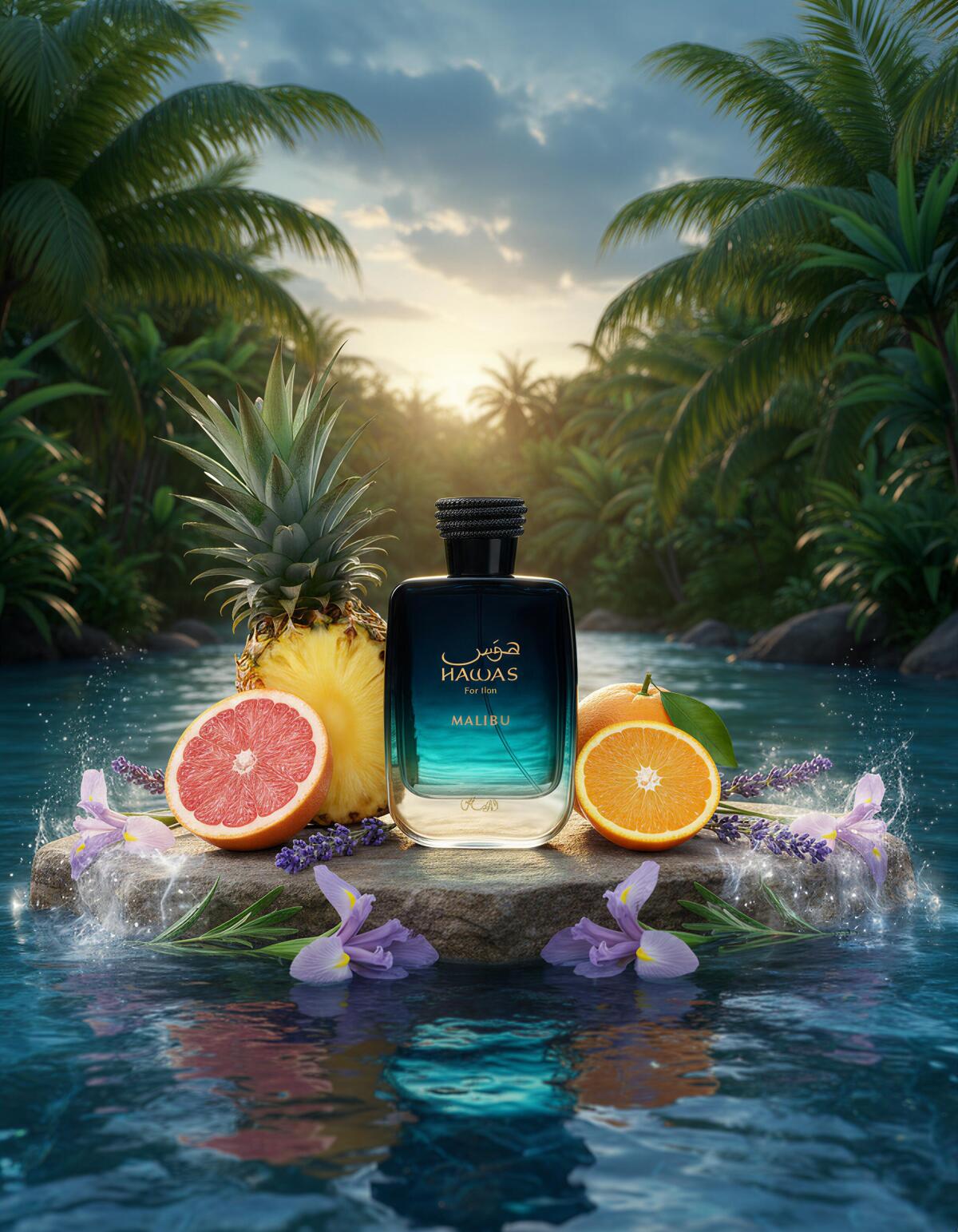 Rasasi Hawas Malibu For Him ED - Perfume Fragrance Blue 评论和价格