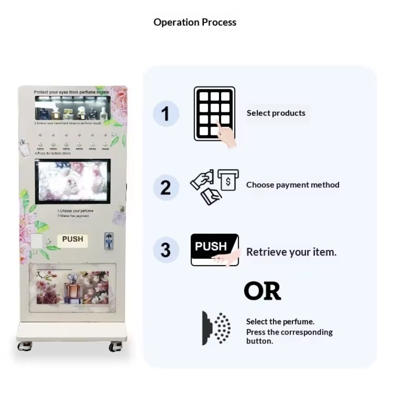 Perfume Tester Vending Machine - Perfume Fragrance Sale 评论和价格