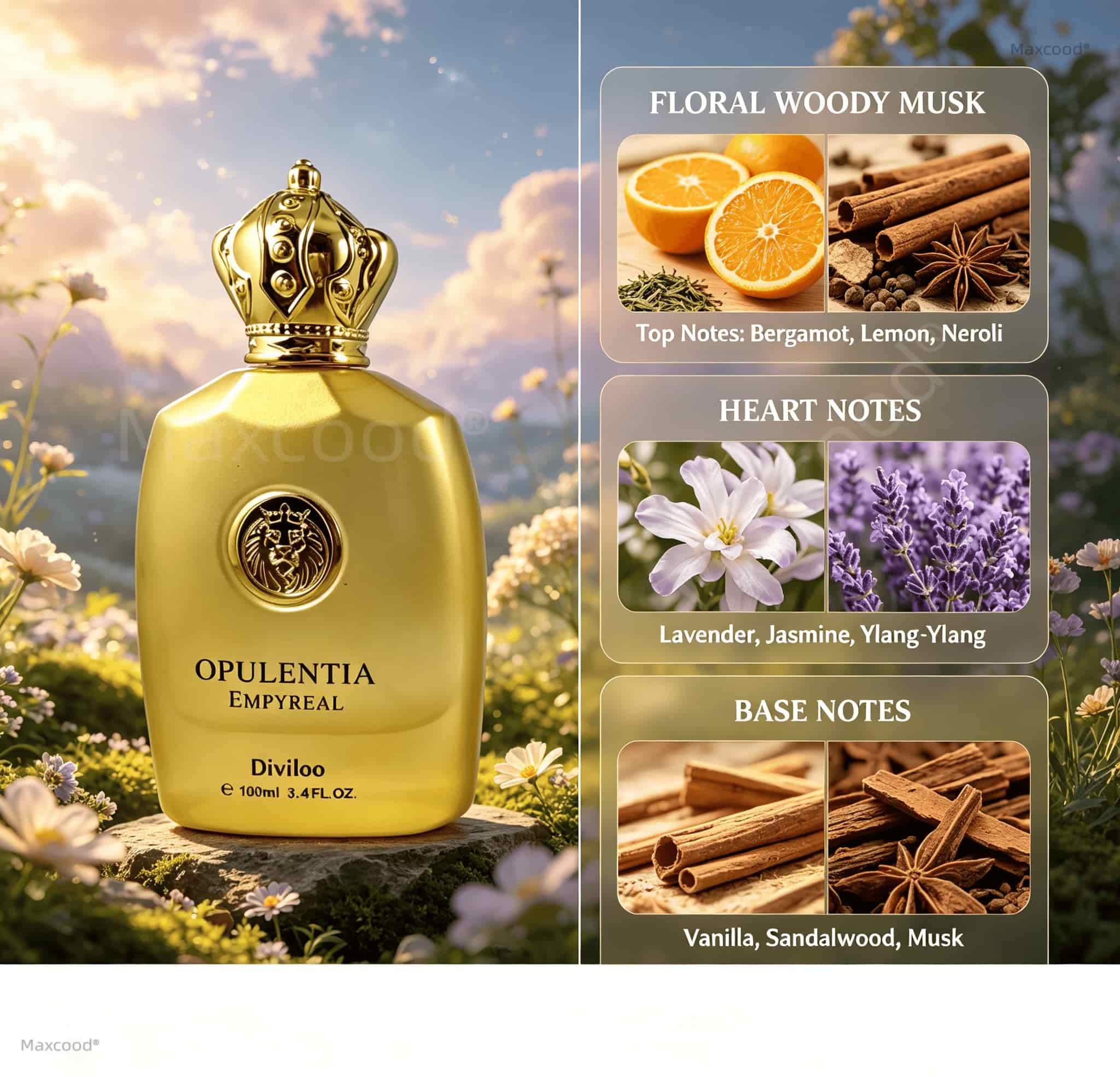 Floral, Woody, and Musky Notes - Perfume Fragrance Notes 评论和价格