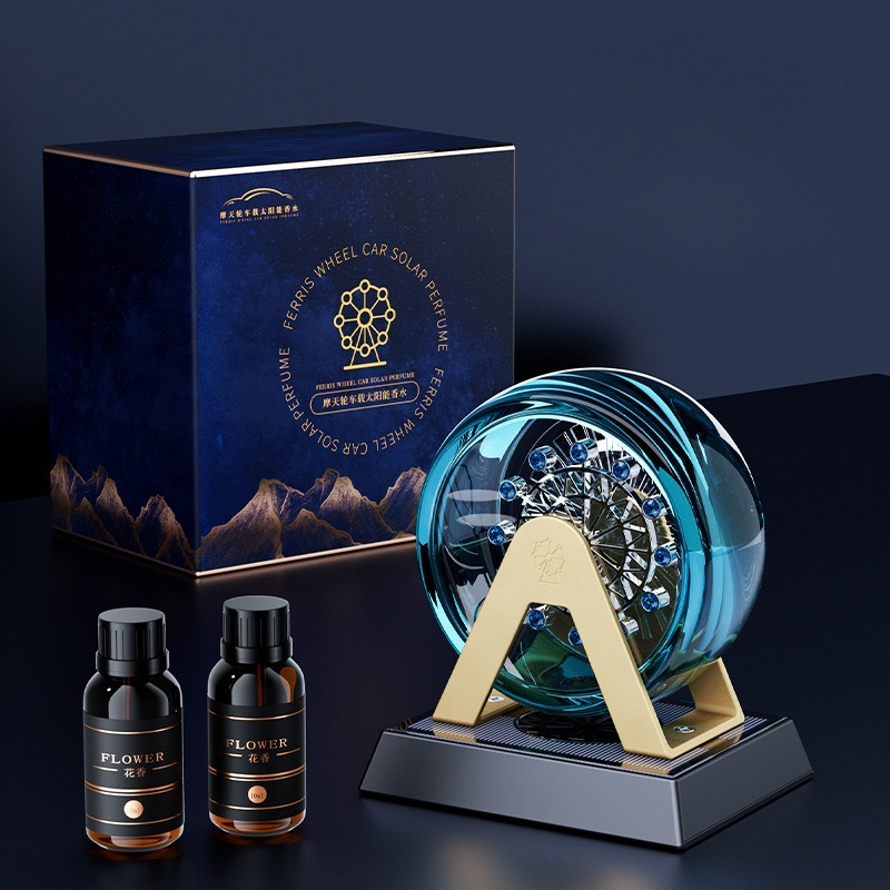 For Universal Car Solar Powere - Perfume Fragrance Wheel 评论和价格