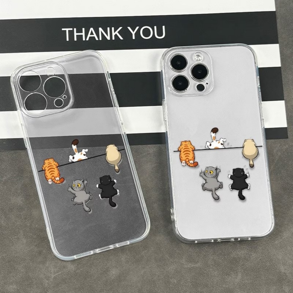 Five Cute Cat Pattern Phone Ca - Perfume Pure Xs 评论和价格