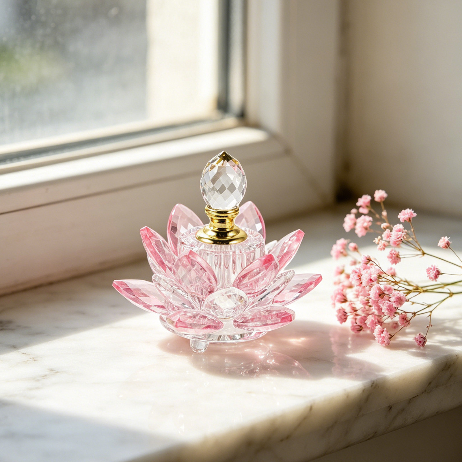 Refillable Crystal Lotus Flowe - Perfume Fragrance Refill 评论和价格