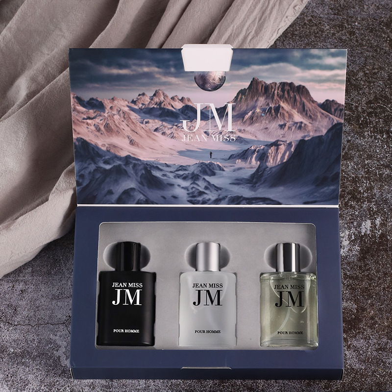 3 Pcs Men Eau de Toilette Colo - Perfume Fragrance Blue 评论和价格