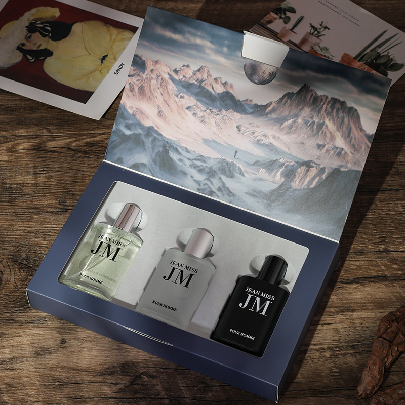 3 Pcs Men Eau de Toilette Colo - Perfume Fragrance Blue 评论和价格