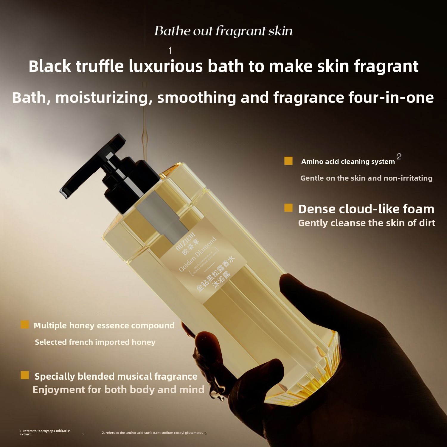 Golden Diamond Black Truffle p - Perfume Fragrance Shower Gel 评论和价格