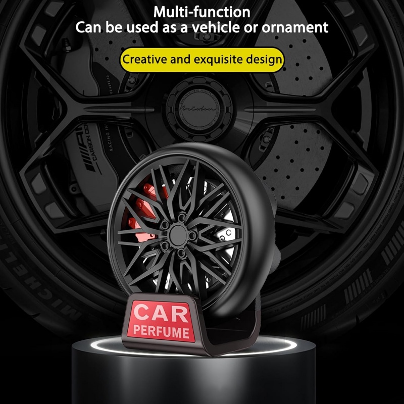 Car Wheel Rim Air Vent Clip Fr - Perfume Fragrance Wheel 评论和价格