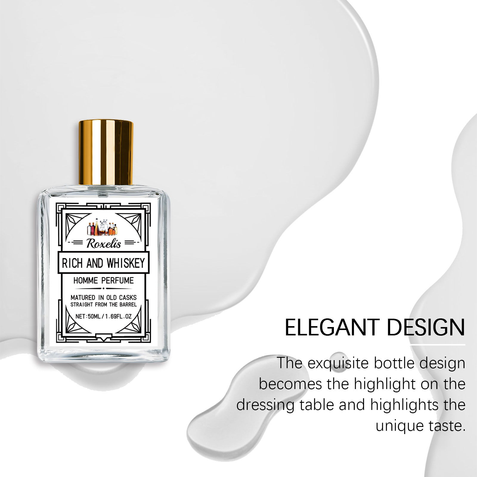 Roxelis 50ml Charm Whisky Men' - You Perfume Fragrance 评论和价格