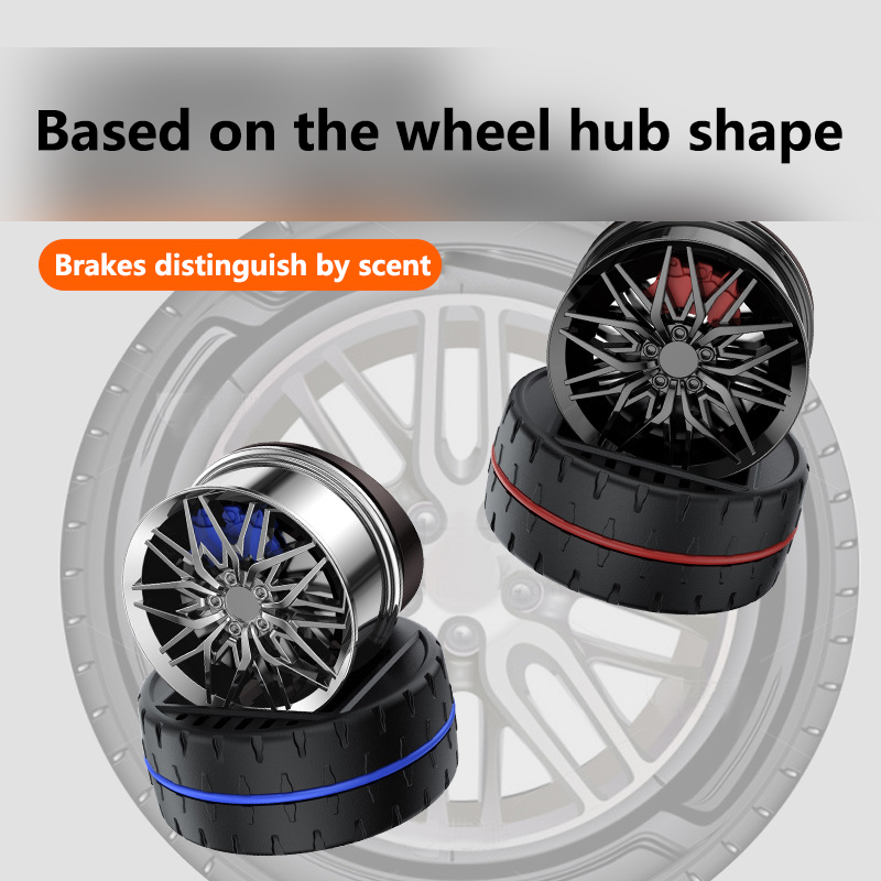 Solar Light Wheel Hub Car Perf - Perfume Fragrance Wheel 评论和价格